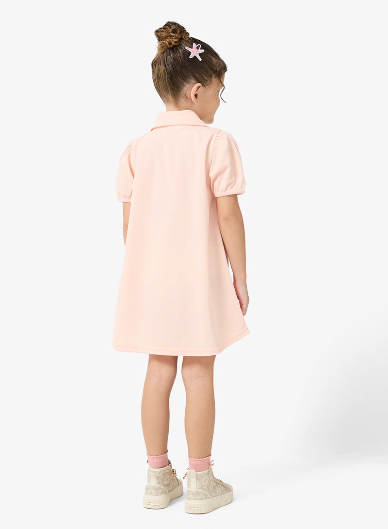 Pinata Pink Polo Dress - Image 2